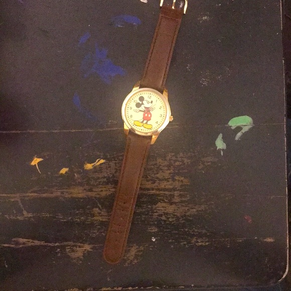 Vintage Two-tone Mickey Mouse Watch for Women | Disney Memorabilia - Picture 1 of 5